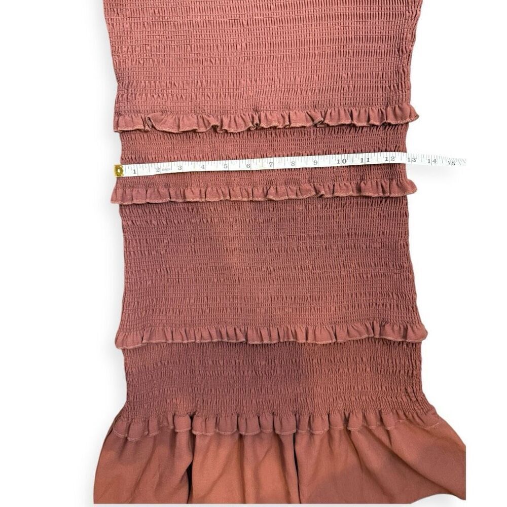 Altar’d State Ruched Ruffle Mini Dress NWT - Picture 5 of 8